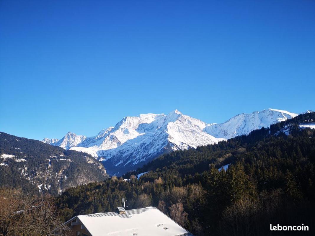 Vue Splendide Mont Blanc Lägenhet Saint-Gervais-les-Bains Exteriör bild